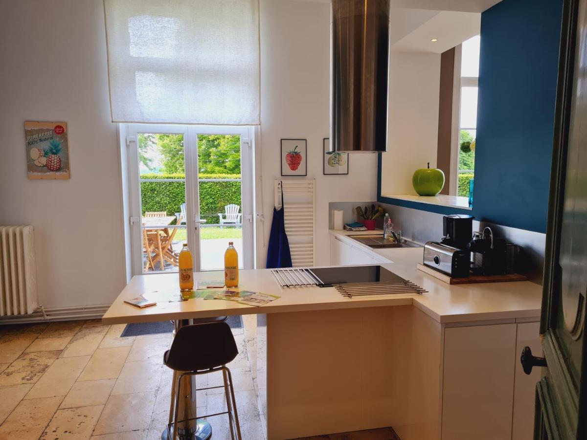Grand Gite 15 Personnes, 9 Chambres, 100Km De Paris En Exclusivite Septmonts Exterior photo